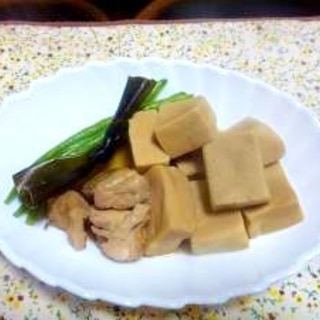 高野豆腐の煮物